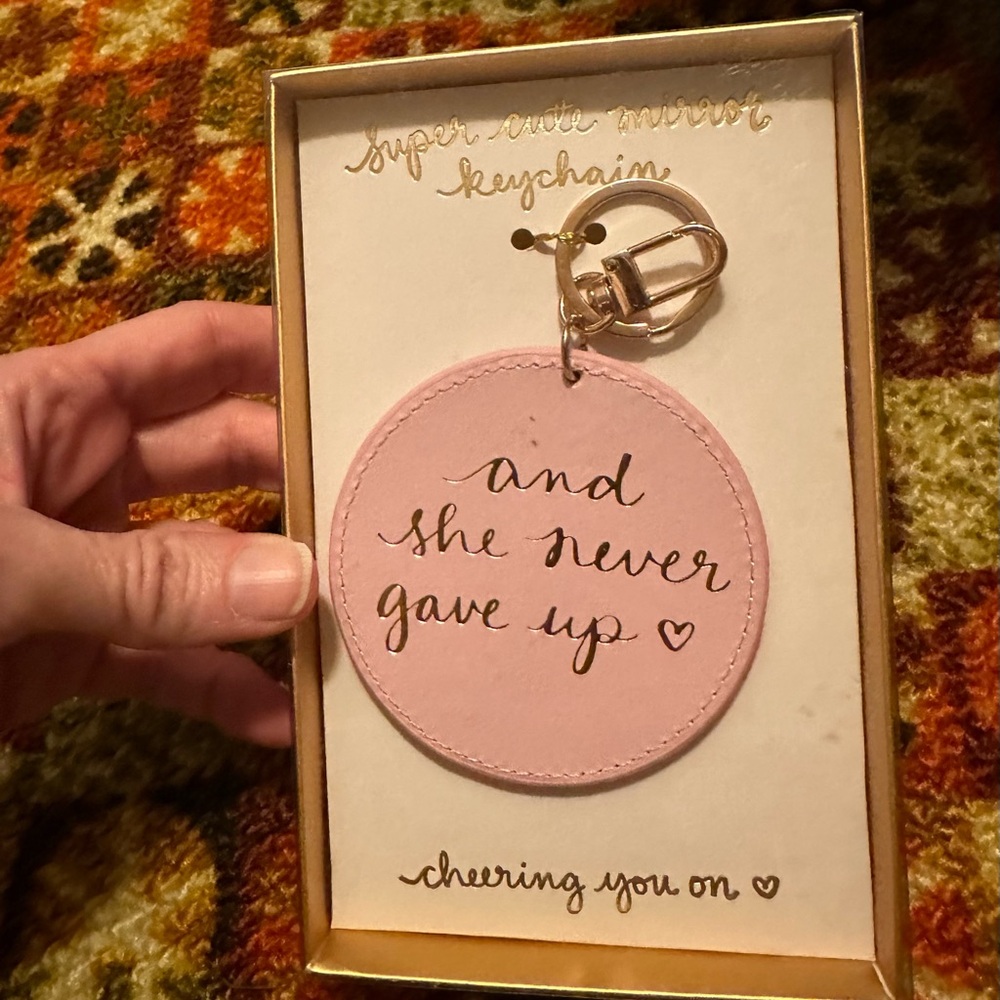 Bag charm/key chain/mirror